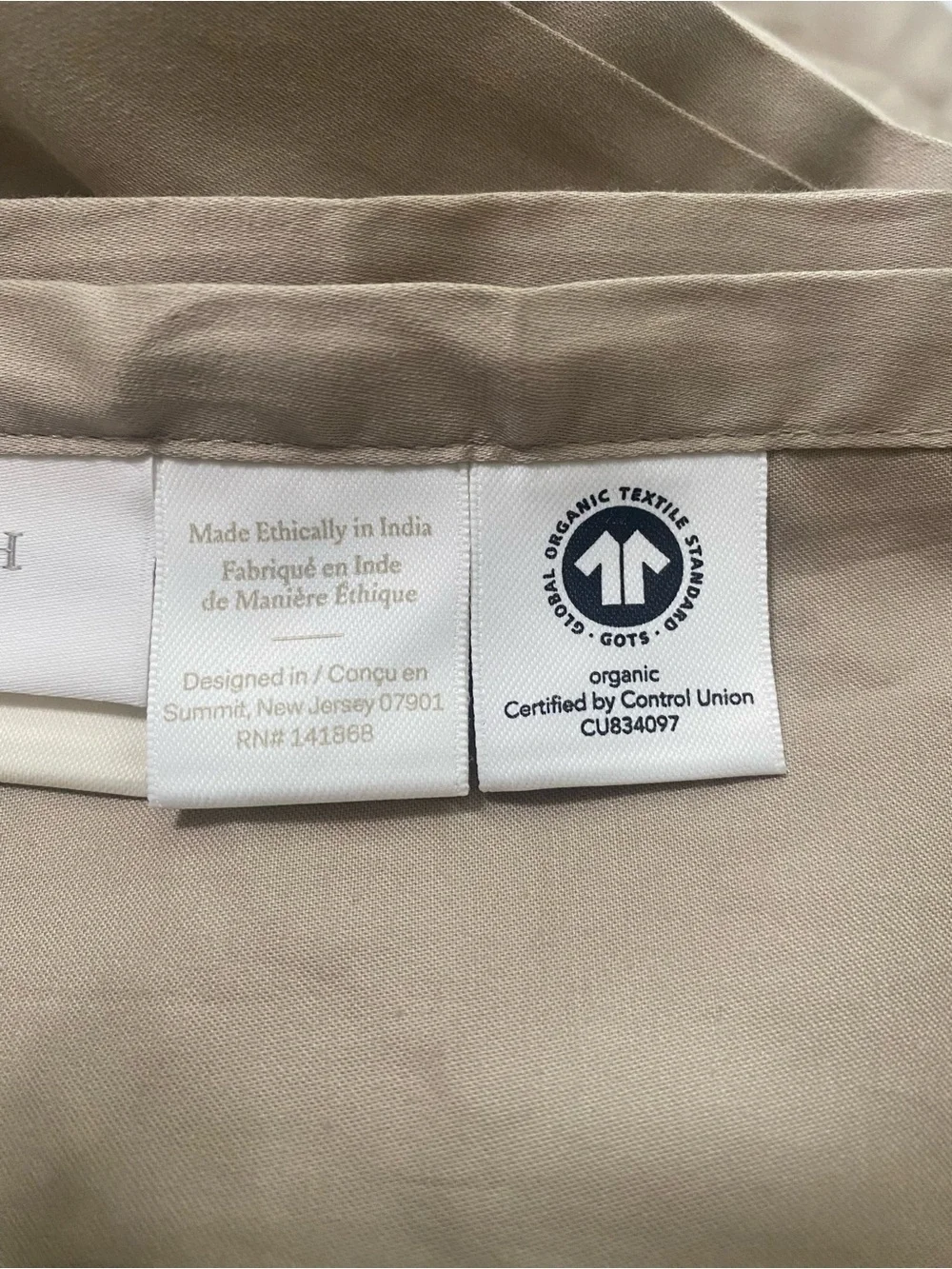 Boll Branch Queen Sheet Set 100% Cotton Biologique